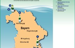 Grafik Heilwassermarken in Bayern