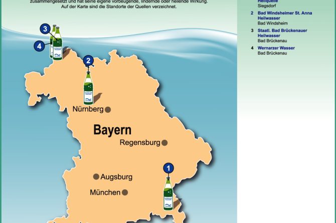 Heilwassermarken in Bayern