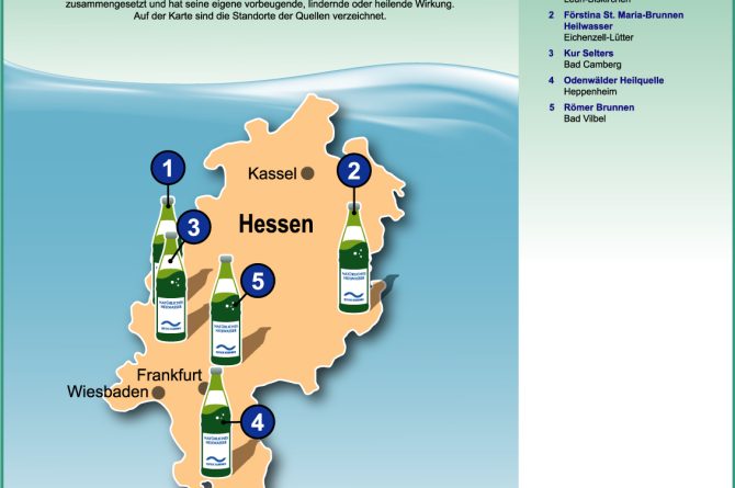 Heilwassermarken in Hessen