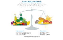 Infografik Säure-Basen-Balance